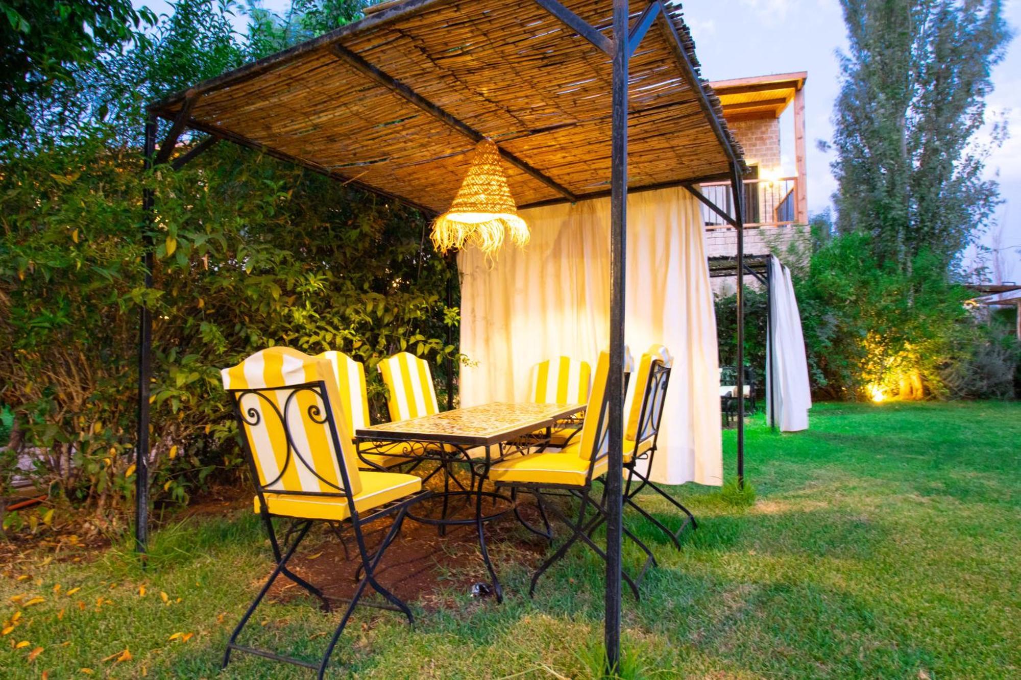 Villa Bio Et Bois -Luxury Bio Farm- Moulay Yacoub Exterior foto