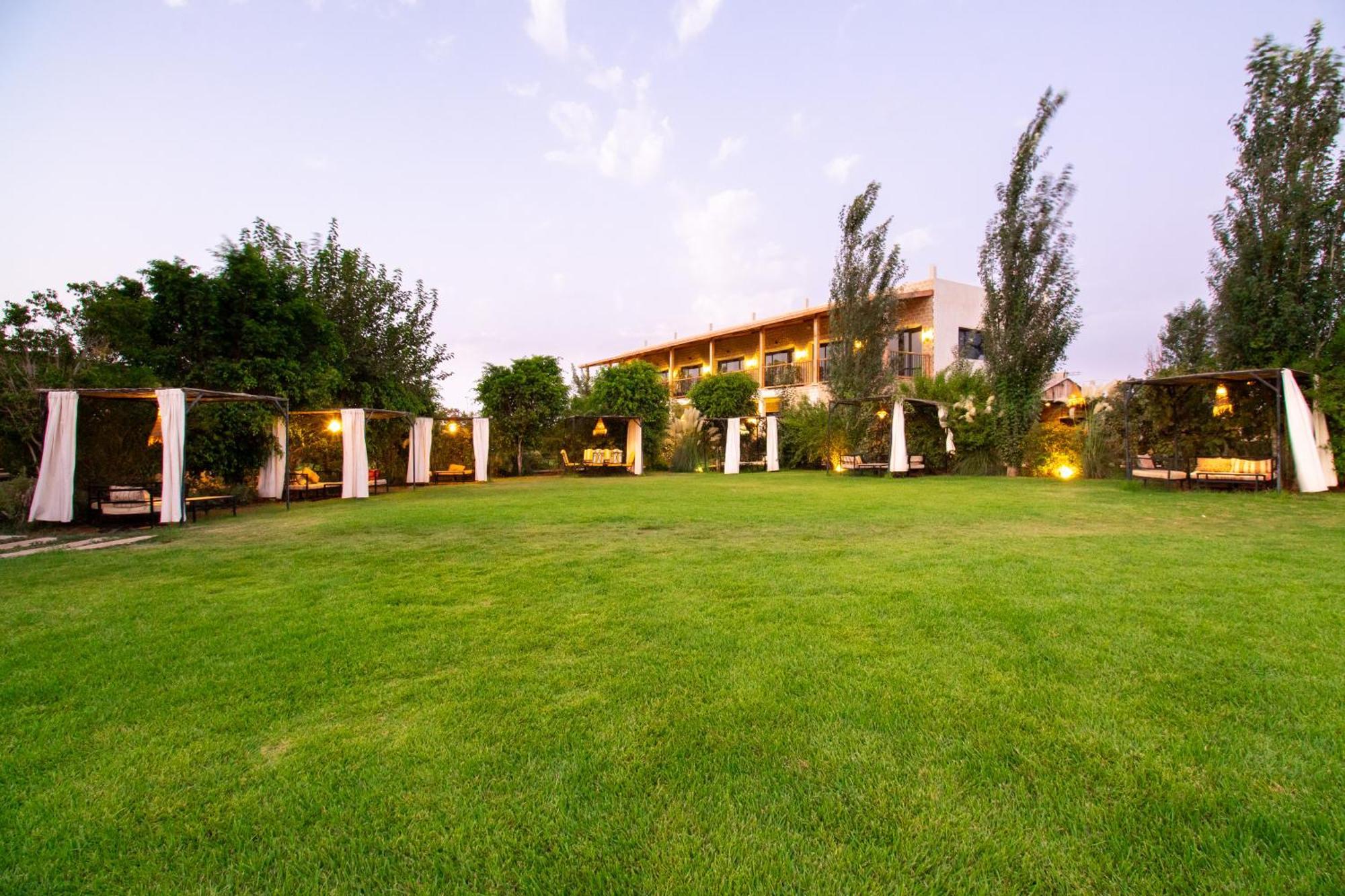 Villa Bio Et Bois -Luxury Bio Farm- Moulay Yacoub Exterior foto