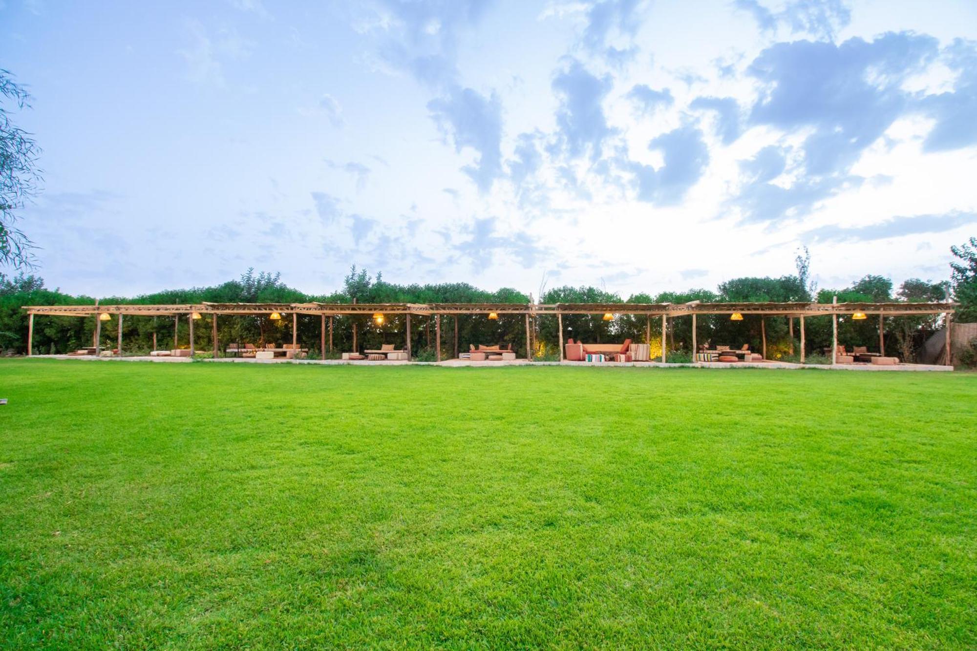 Villa Bio Et Bois -Luxury Bio Farm- Moulay Yacoub Exterior foto