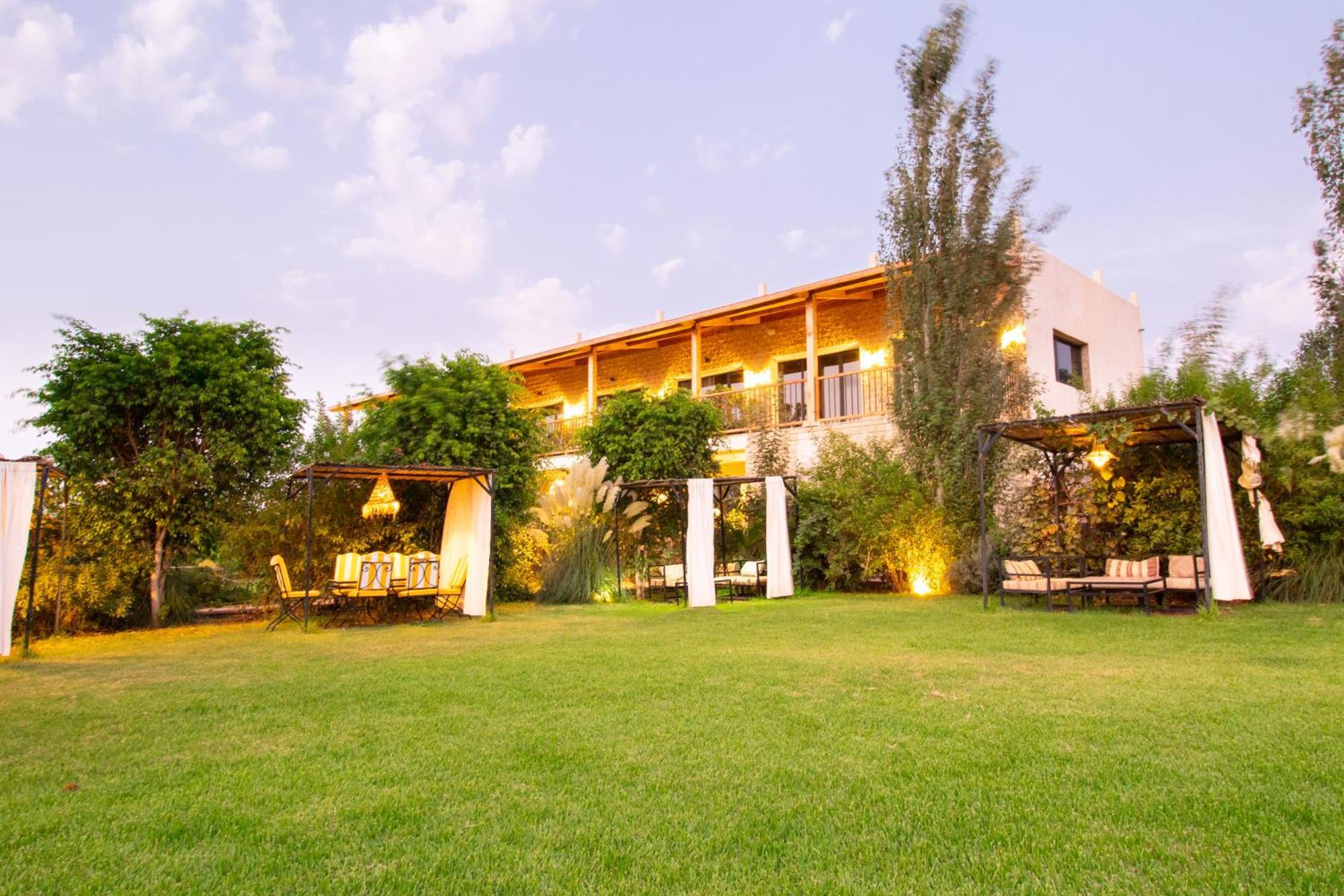 Villa Bio Et Bois -Luxury Bio Farm- Moulay Yacoub Exterior foto