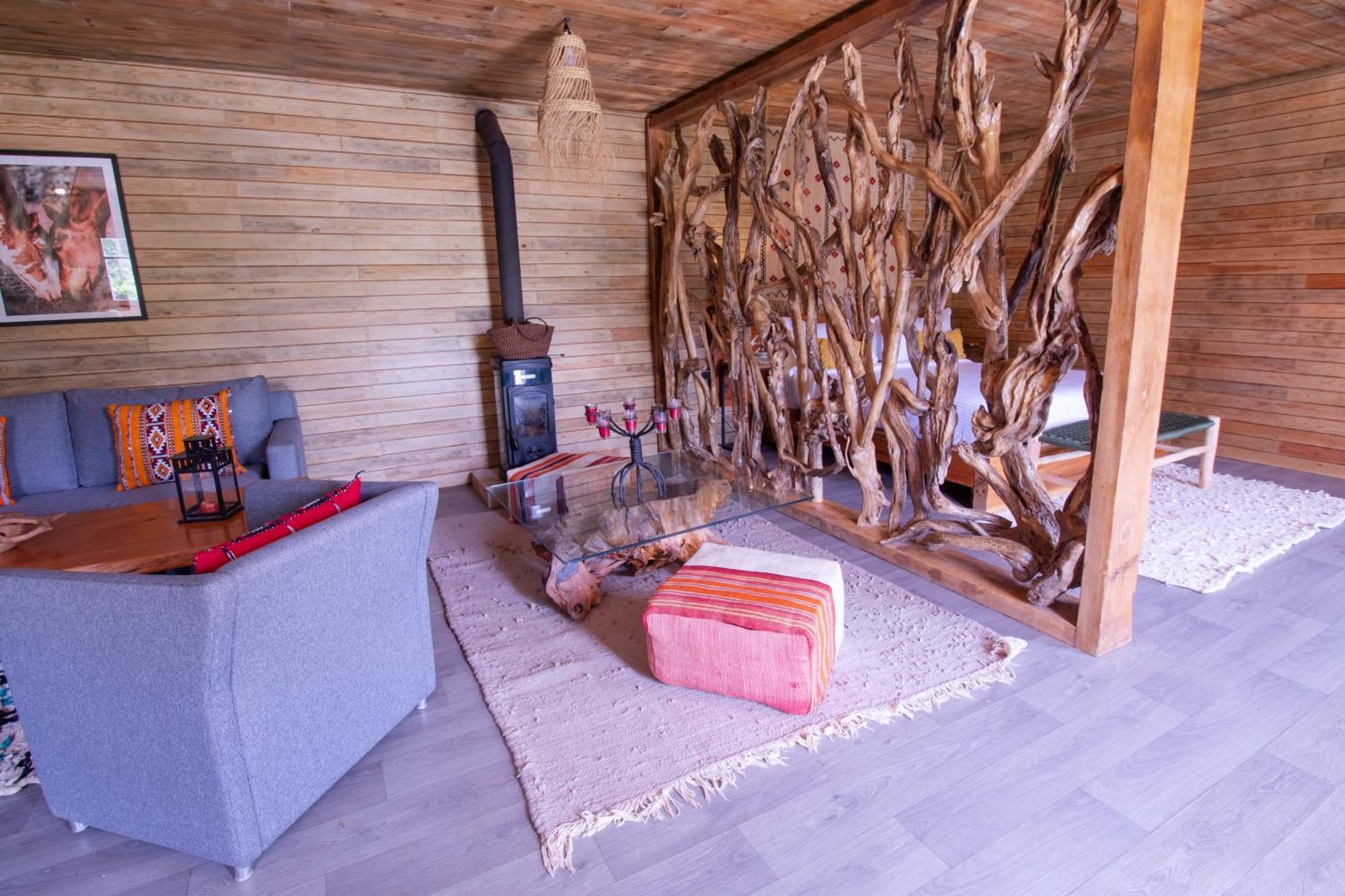 Villa Bio Et Bois -Luxury Bio Farm- Moulay Yacoub Exterior foto
