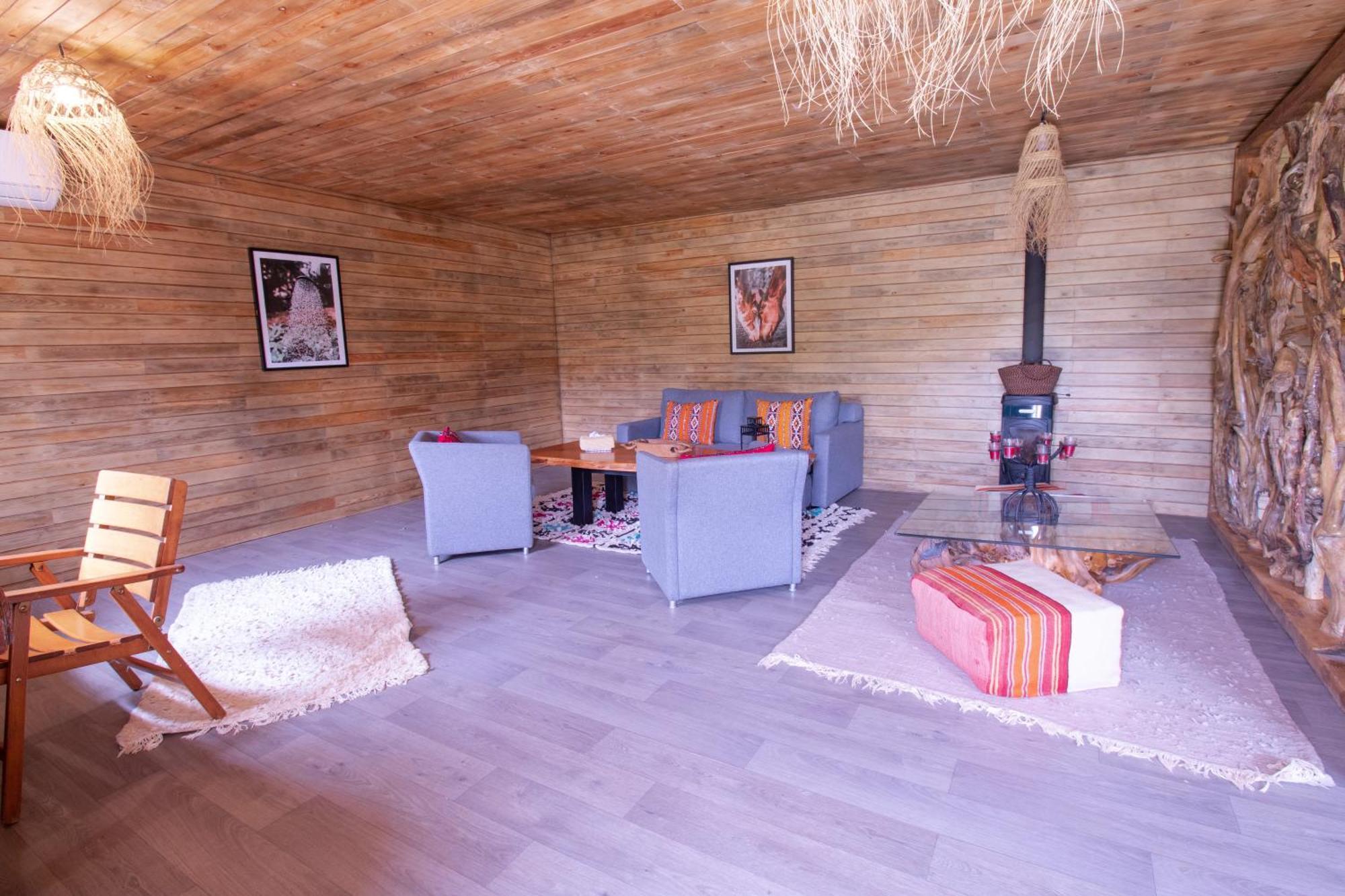 Villa Bio Et Bois -Luxury Bio Farm- Moulay Yacoub Exterior foto