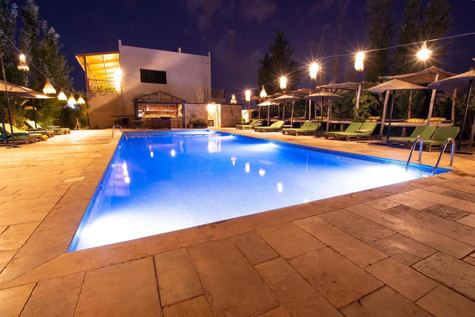 Villa Bio Et Bois -Luxury Bio Farm- Moulay Yacoub Exterior foto