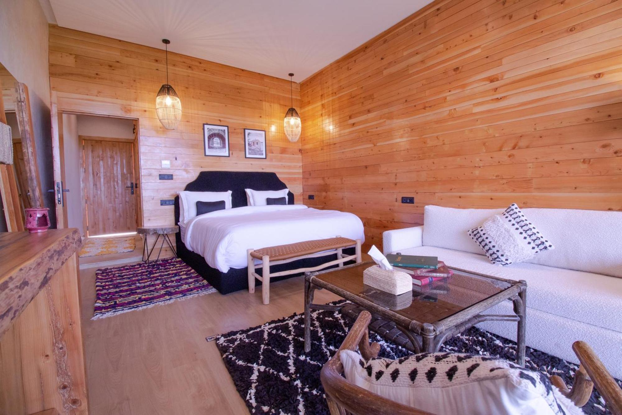 Villa Bio Et Bois -Luxury Bio Farm- Moulay Yacoub Exterior foto