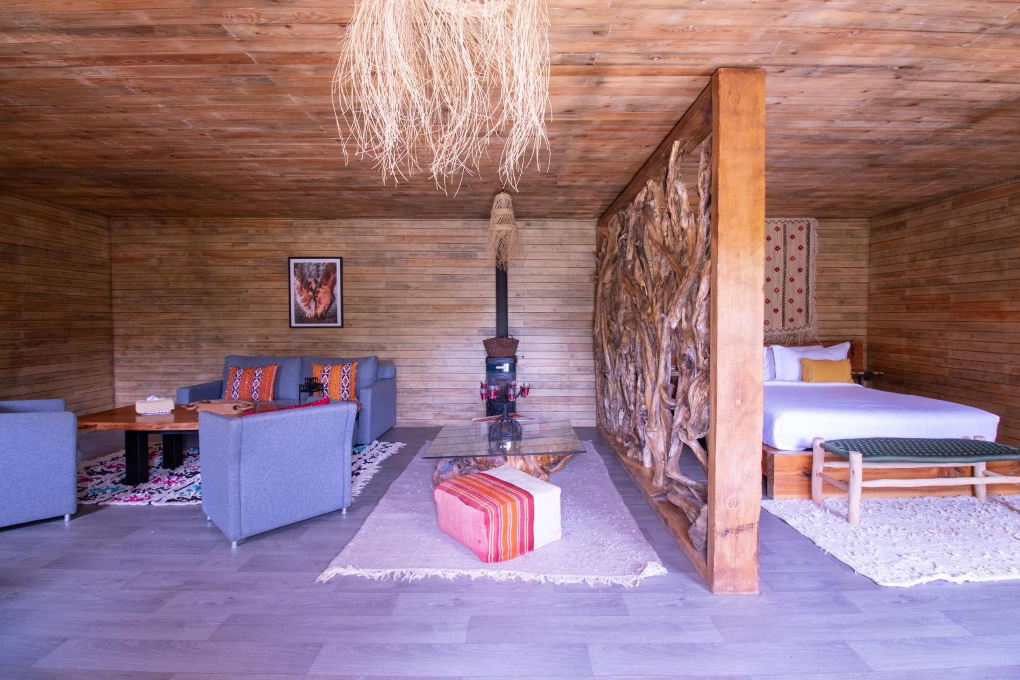 Villa Bio Et Bois -Luxury Bio Farm- Moulay Yacoub Exterior foto