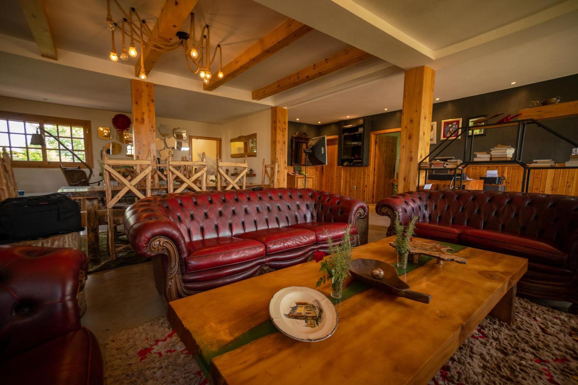 Villa Bio Et Bois -Luxury Bio Farm- Moulay Yacoub Exterior foto